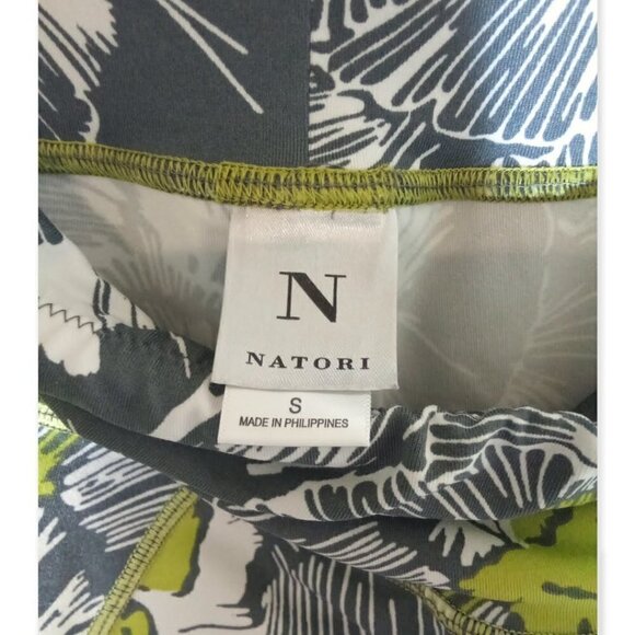 natori N-Power Petals Printed Legging Pants Size S - Picture 3 of 3